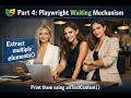Part 4 Playwright Waiting Mechanism Extract Multiple Elements By allTextContent 99 Miss This