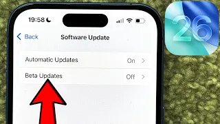 How To Turn On Beta Updates iPhone iOS 26 100 SUCCESS