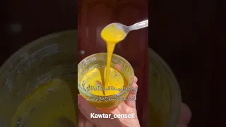 وصفة لإزالة السواد حول الفم مجربة وفعالة      دندنها