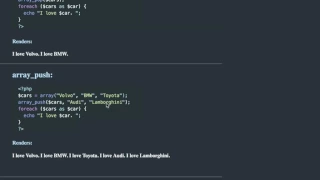 PHP - array