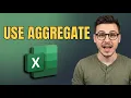 How To Use Aggregate Function In Microsoft Excel 2026 Guide