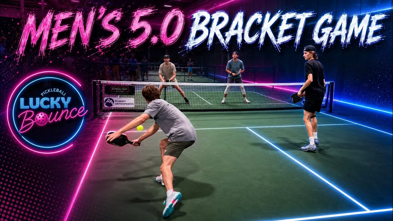 5.0 men’s bracket game CT summer kickoff Pickleball tournament ￼