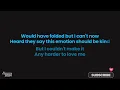 Sabrina Carpenter - Couldn't Make It Any Harder (Karaoke)
