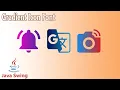 Java Swing - Gradient Icon Font