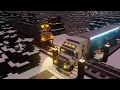 Lagu Minecraft Train Hits Truck and Car | Crash Animation