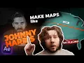 How to Make Maps like Johnny Harris No Plugins After Effects Tutorial