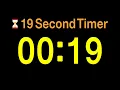 19 Second Timer Alarm Simple Timer