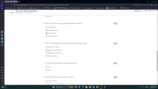 Module quiz Programming Paradigms Coursera Programming in Python