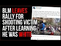 BLM Protesters Rally For A Victim LEAVE When They Find Out He Was White