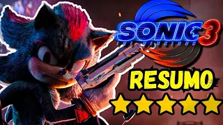 SONIC 3: SHADOW O OURIÇO É UM FILHO DA PU- | HISTÓRIA COMPLETA
