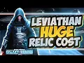 The Leviathan requirements are MASSIVE