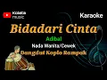 Lagu Karaoke BIDADARI CINTA - Nada Wanita/ Cewek - Dangdut Koplo Kendang Rampak