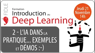 L'IA dans notre quotidien, démonstrations et illustrations ! (épisode 2)