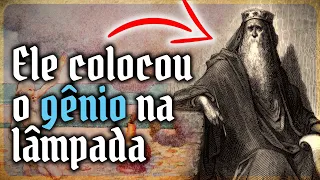 Como gênios foram parar em lâmpadas?