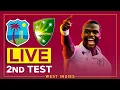 Download Lagu 🔴 LIVE | West Indies v Australia | 2nd Test - Day 1