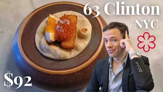 Eating at 63 Clinton NYC An Amazing 92 Michelin Starred Tasting Menu