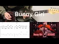 Download Lagu AKASAKI - Bunny Girl (guitar cover with tabs \u0026 chords)