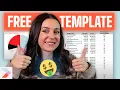 FREE Budget Template Tutorial 2025 Works with Google Sheets Excel and Numbers