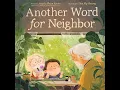 Read Aloud Another Word for Neighbor