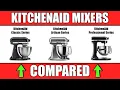 KitchenAid Stand Mixers COMPARED - CLASSIC vs ARTISAN vs PROFESSIONAL