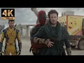 Download Lagu Deadpool and Wolverine (2024) | Meeting Captain Chris Evans - The Human Torch and Pyro 4K [2160p]