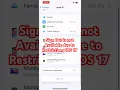 Download Lagu Sign Out is Not Available due to Restrictions on iOS 17. You Can Fix It Without Any Hassle.