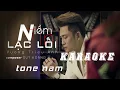 Lagu Niềm Tin Lạc Lối KARAOKE (Tone Nam) | VƯƠNG TRIỆU ANH | Official Music Video