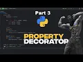 Part 3 property-Decorator Getter Setter Objektorientiert programmieren mit Klassen in Python