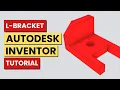 Autodesk Inventor Tutorial L-Bracket