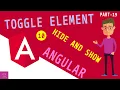 Angular 10 Tutorial Toggle Element Toggle Hide and Show Ujjwal Technical Tips