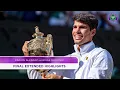Carlos Alcaraz vs Novak Djokovic Final Extended Highlights Wimbledon 2024