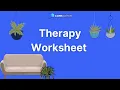 Therapy Worksheet
