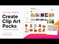 AI Clip Art Generator for Etsy Optimsy Clip Art Studio