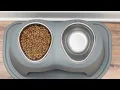 Elevated Bowls for Better Health WeatherTech Pet Feeding System 8 High Stand
