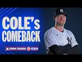 FULL START Gerrit Cole pitches 1st inning returning from injury MLB Spring Training Highlights