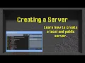 Creating a Server Appendix Minetest Modding Course