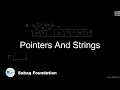 Pointers and Strings Computer Science Lecture Sabaq pk