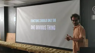 PyBCN Meetup - Practical clean code by I Saeta