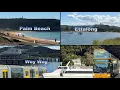Sydney Day Trip to Woy Woy, Ettalong \u0026 Palm Beach l Train, Bus and Ferry l No Talking Vlog