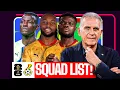 The Ghana Black Stars Squad List is Out But