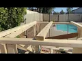 How to build removable enclosure around your pool pump and filter