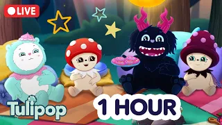 LIVE 🔴 Welcome Autumn on Tulipop Island 🍂 Full Episodes 🍄 Tulipop Livestream ONE HOUR