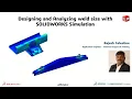 SOLIDWORKS Simulation - Weldment