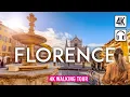 Download Lagu FLORENCE, Italy 4K Walking Tour - Captions \u0026 Immersive Sound [4K Ultra HD/60fps]