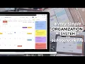 Simple organization system for life Google Keep Calendar