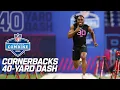FULL Cornerbacks 40-Yard Dash 2025 NFL Combine