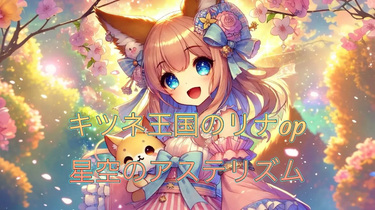 Aiアニメ作曲 キツネ王国のリナ op 星空のアステリズム