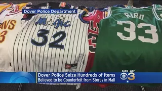Dover Police Seize Counterfeit Merchandise From 2 Stores In The Dover Mall
