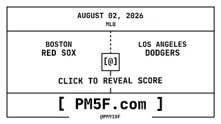 Boston Red Sox BOS Los Angeles Dodgers LAD MLB Final Box Score AUGUST 02 2026