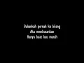 Download Lagu Free - Hanya Buat Kau Marah Lirik